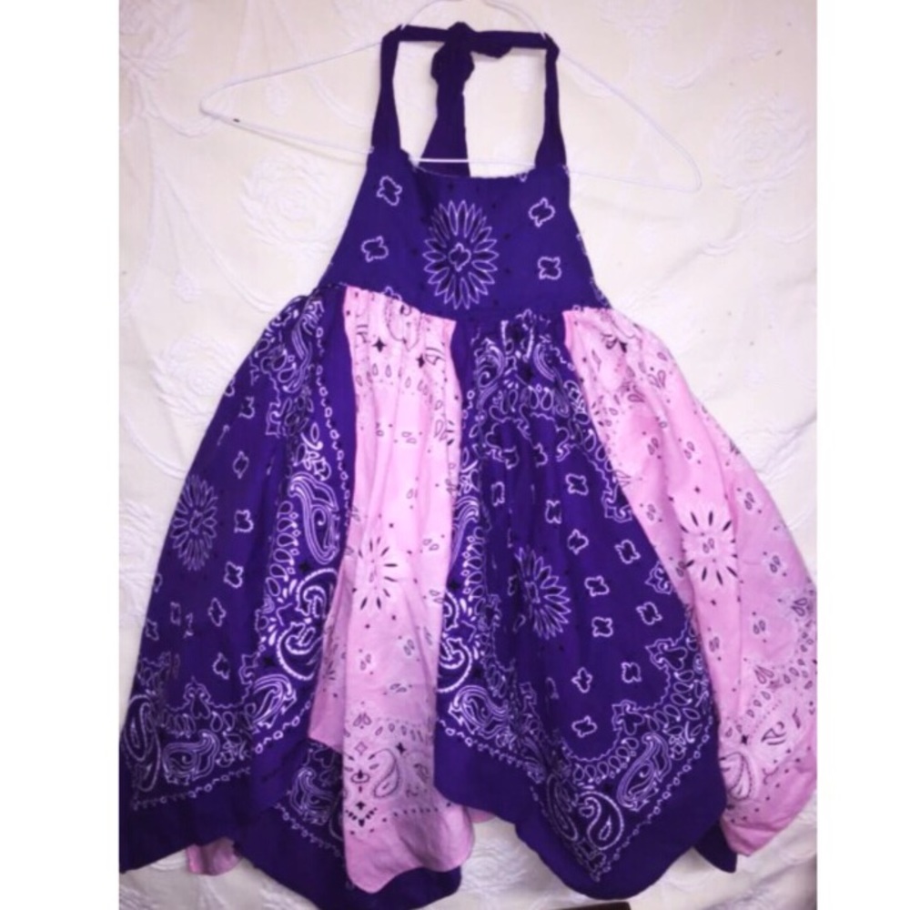 Adorable bandana toddler dress
